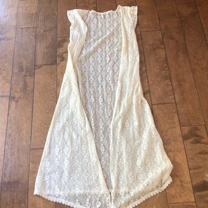 Spell lace dress/coverup